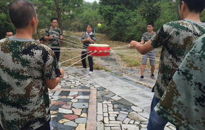 激發(fā)個人潛能，凝聚團隊力量——蔡田鋪中心廠拓展訓練